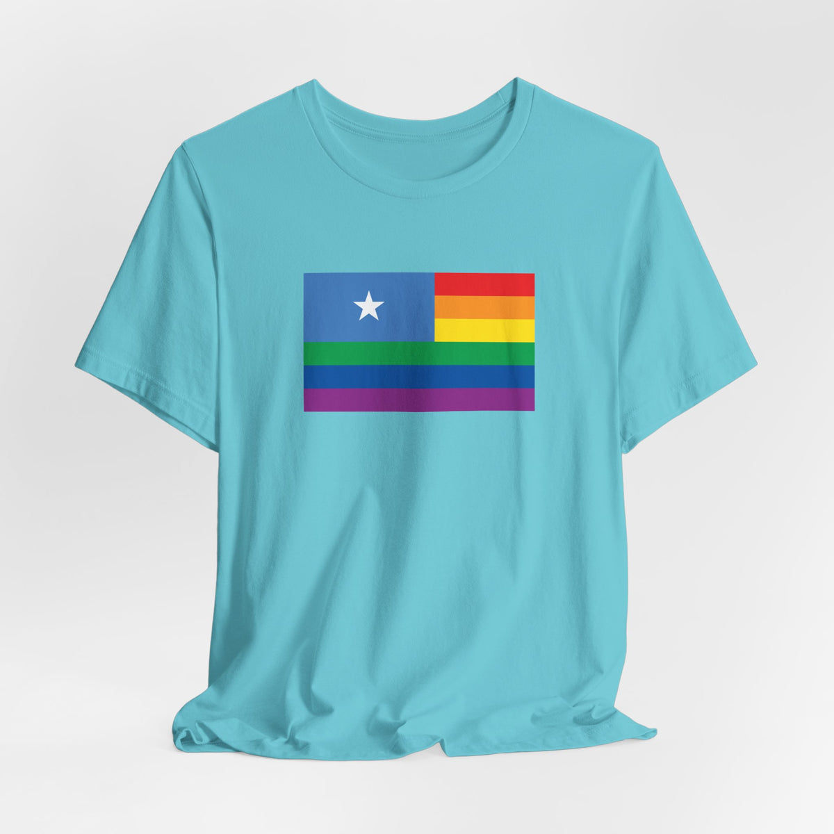 Somalia Rainbow Pride Flag T-shirt, Several Color Options