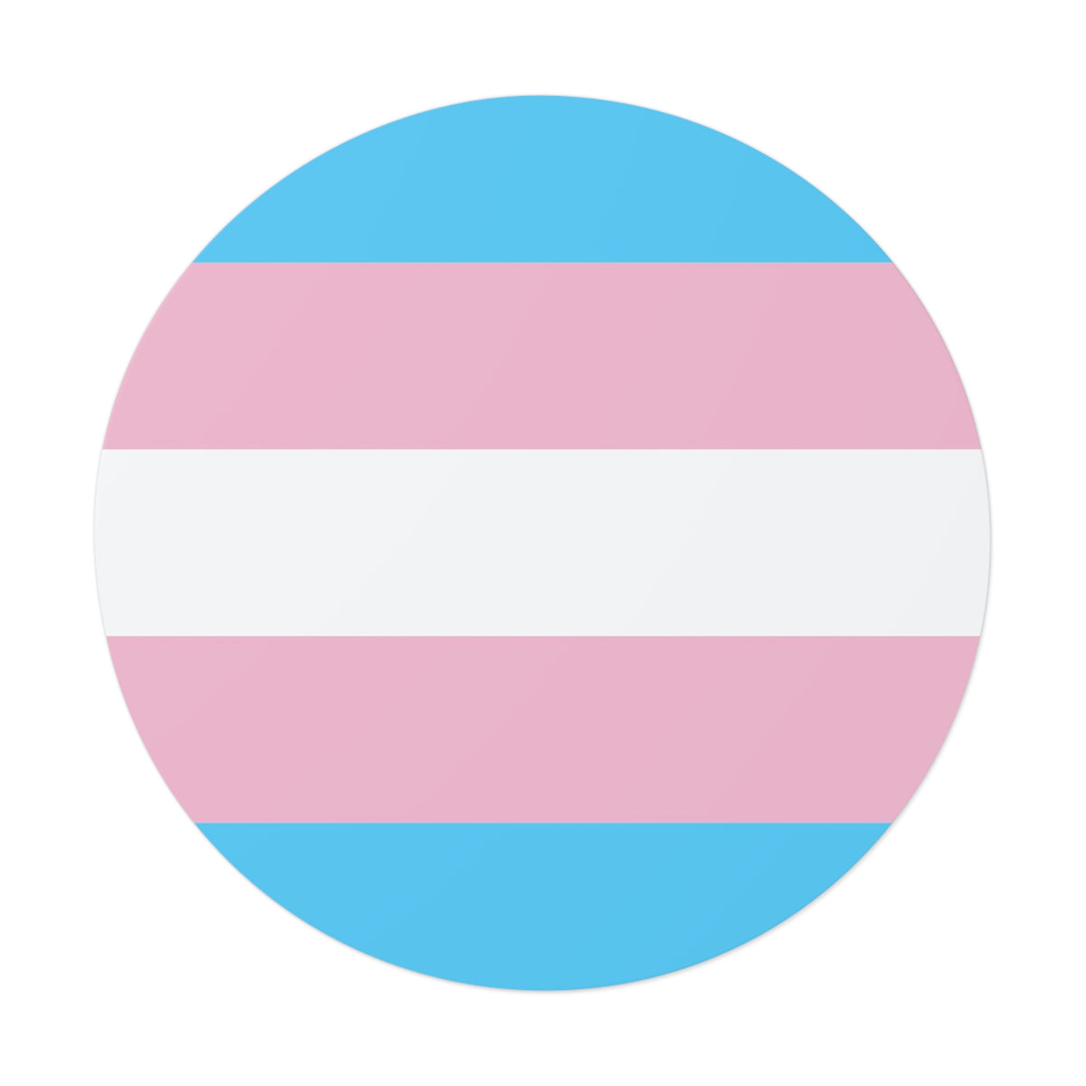Transgender Pride Flag Vinyl Sticker