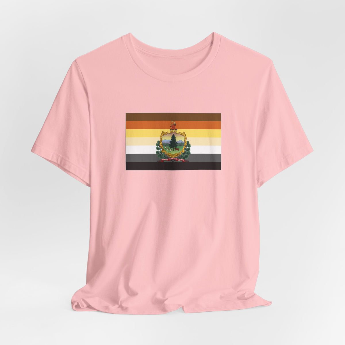 Vermont Bear Pride Flag T-shirt, Several Color Options