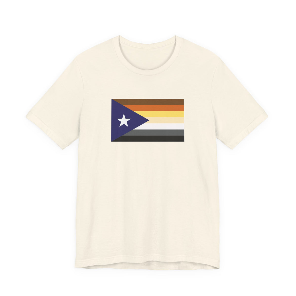 Puerto Rico Bear Pride Flag T-shirt, Several Color Options