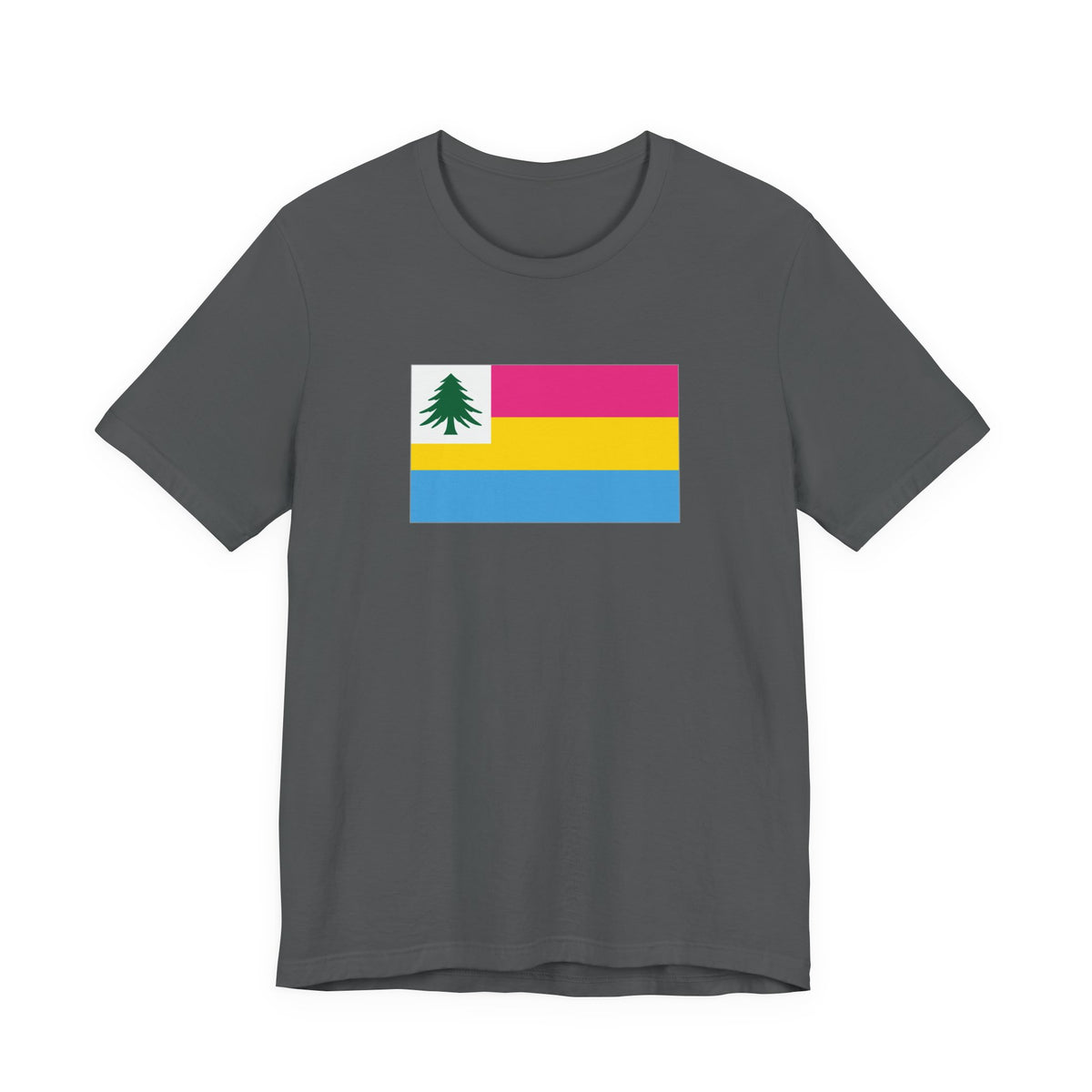 New England Pansexual Pride Flag T-shirt, Several Color Options