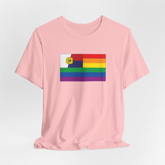 Memphis, Tennessee Rainbow Pride Flag T-shirt, Several Color Options