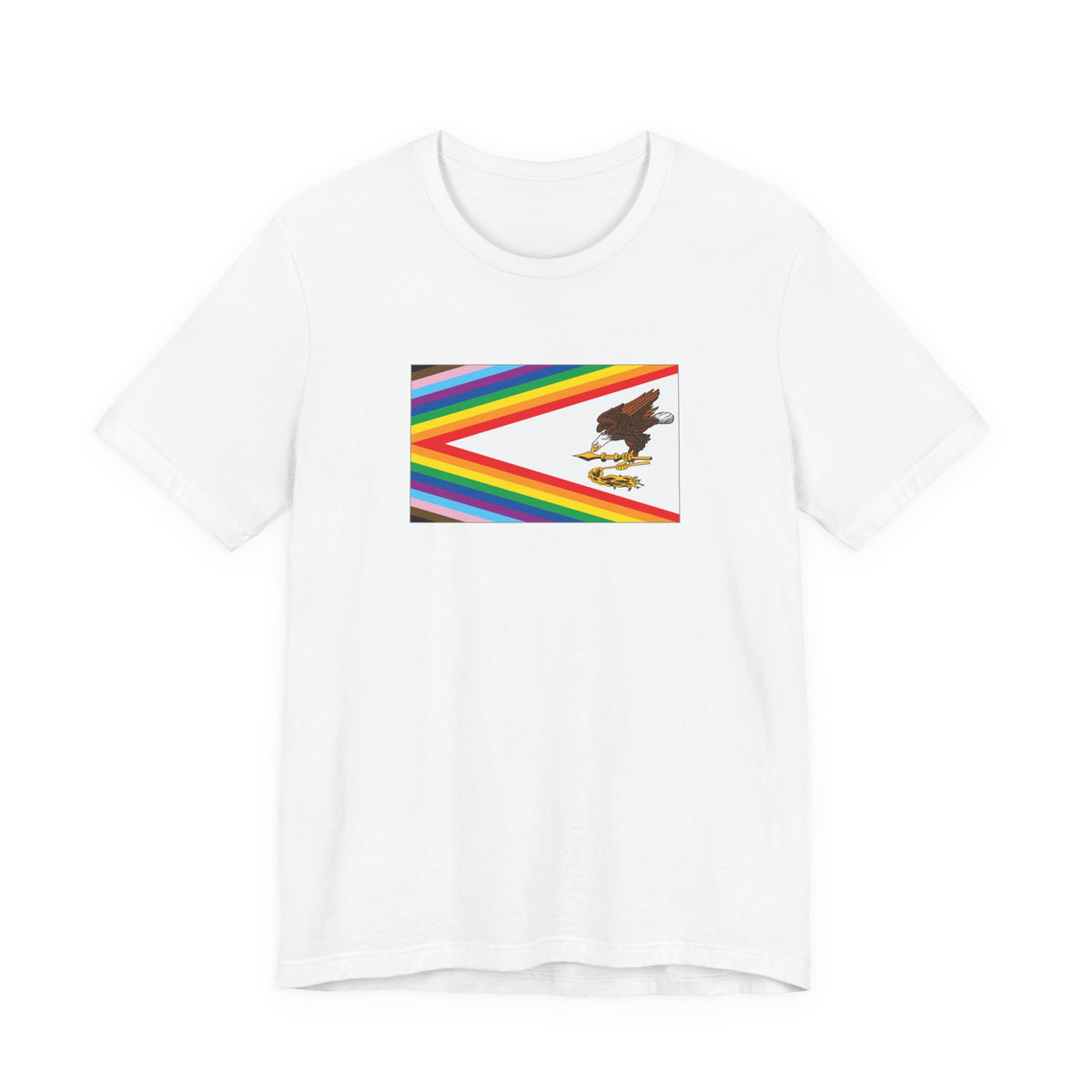 American Samoa Rainbow Pride Flag T-shirt, Several Color Options