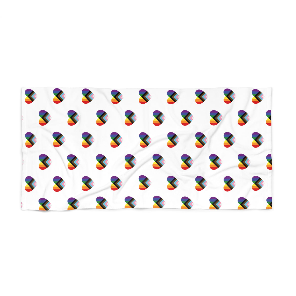 Progress Heart Beach Towel
