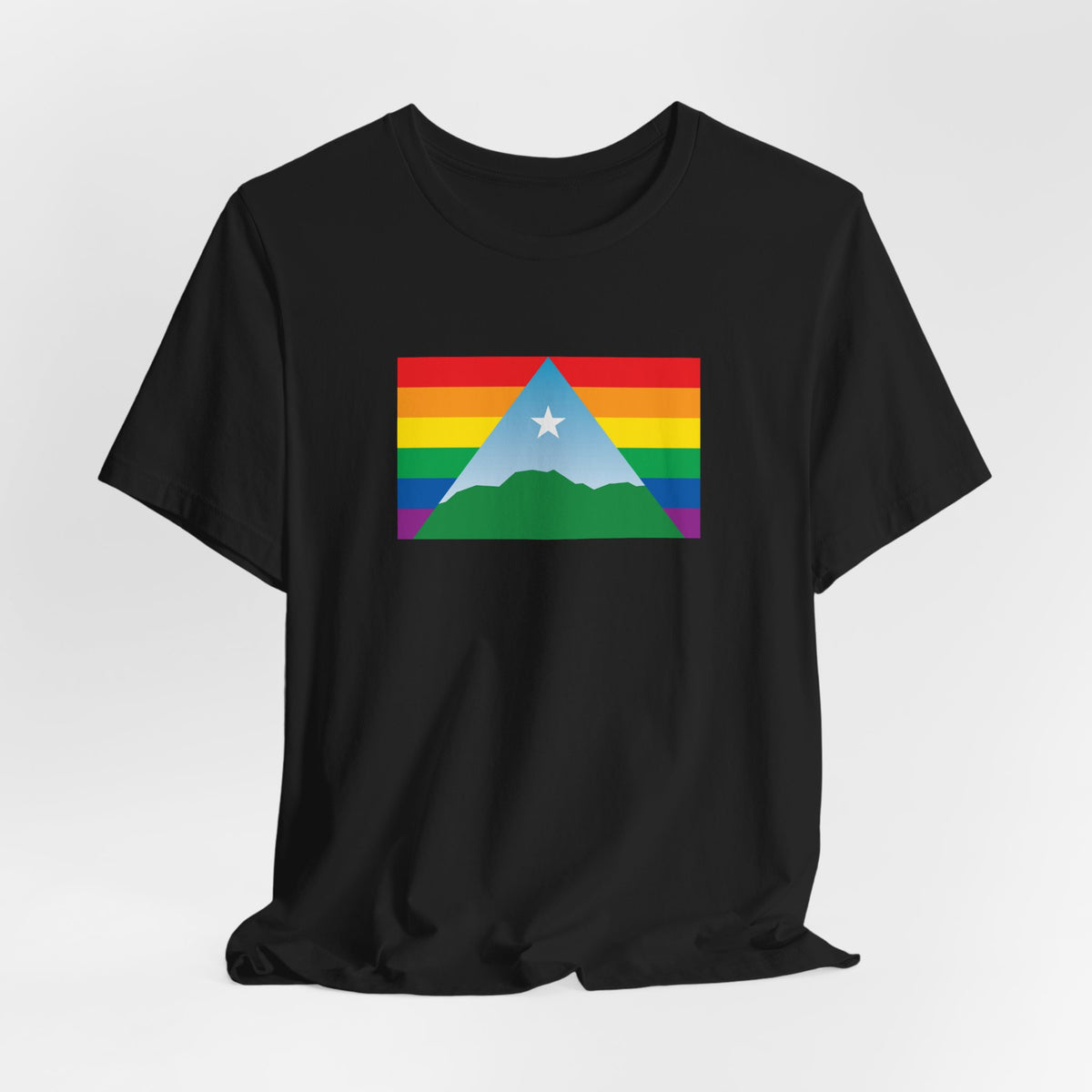 Caracas, Venezuela Rainbow Pride Flag T-shirt, Several Color Options