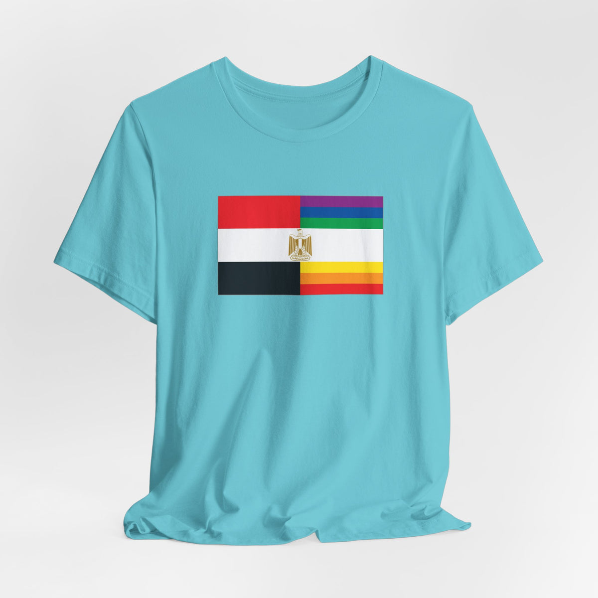 Egypt Rainbow Pride Flag T-shirt, Several Color Options