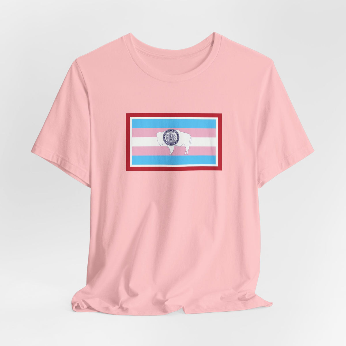 Wyoming Transgender Pride Flag T-shirt, Several Color Options
