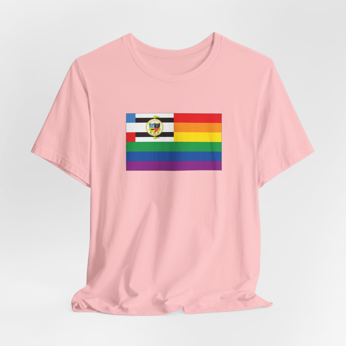 Knoxville, Tennessee Rainbow Pride Flag T-shirt, Several Color Options