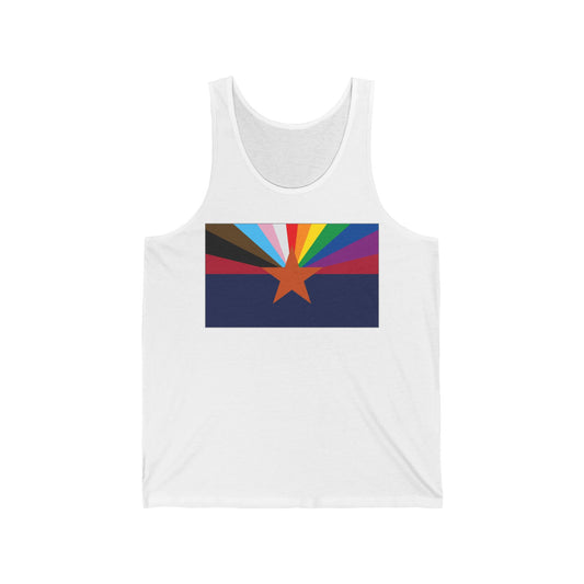 Arizona Rainbow Pride Flag Jersey Tank