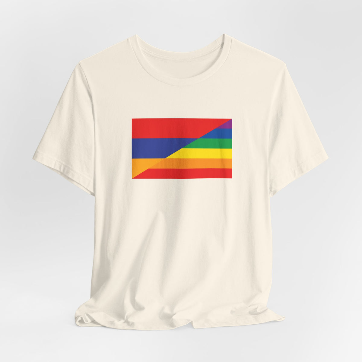 Armenia Rainbow Pride Flag T-shirt, Several Color Options
