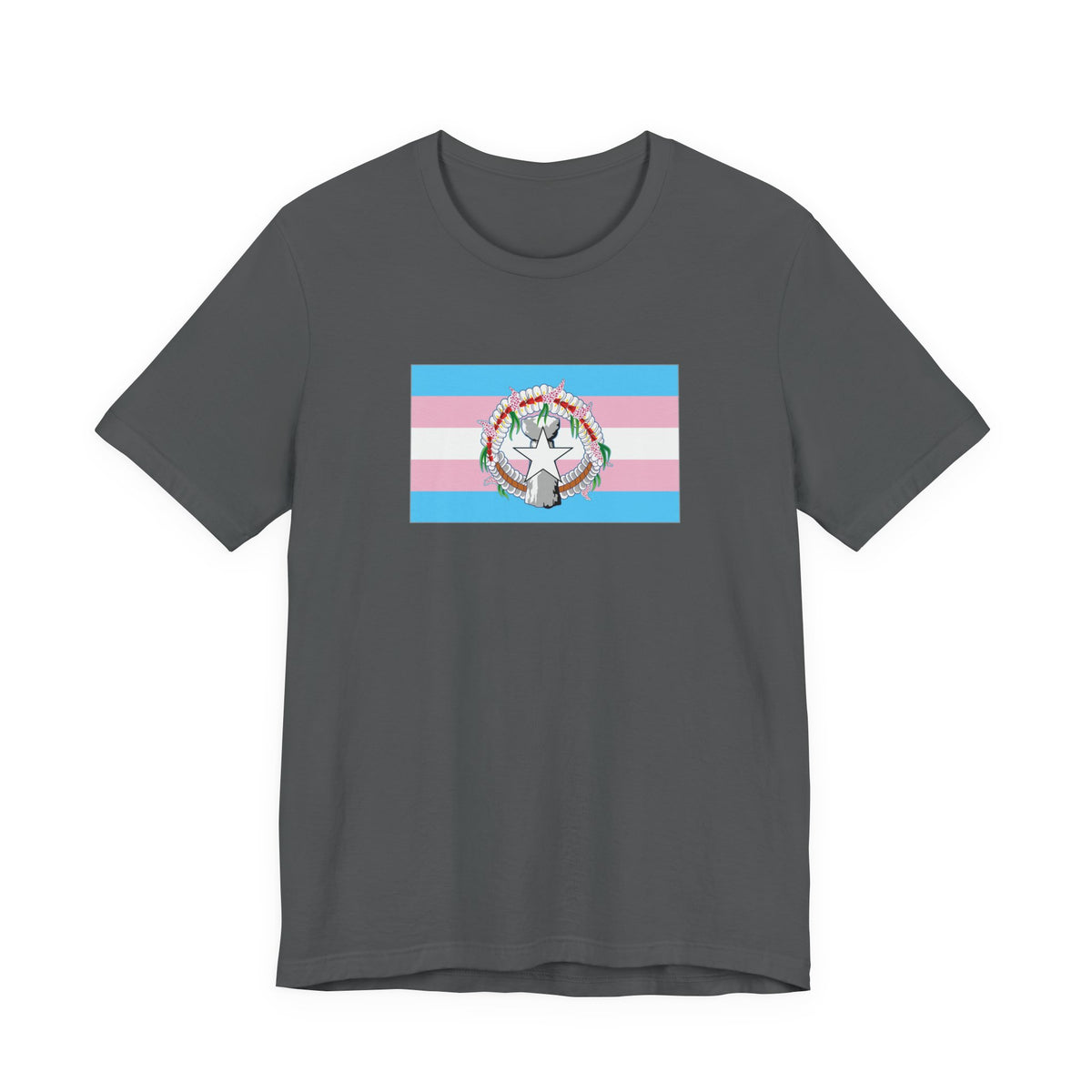 Northern Mariana Islands Transgender Pride Flag T-shirt, Several Color Options