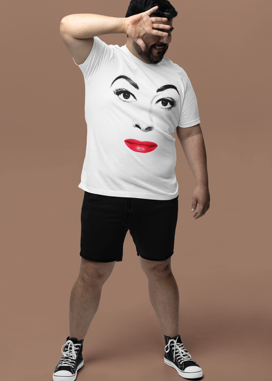 Mommie Dearest, Large Face Graphic, T-shirt, Faye Dunaway as Joan Crawford