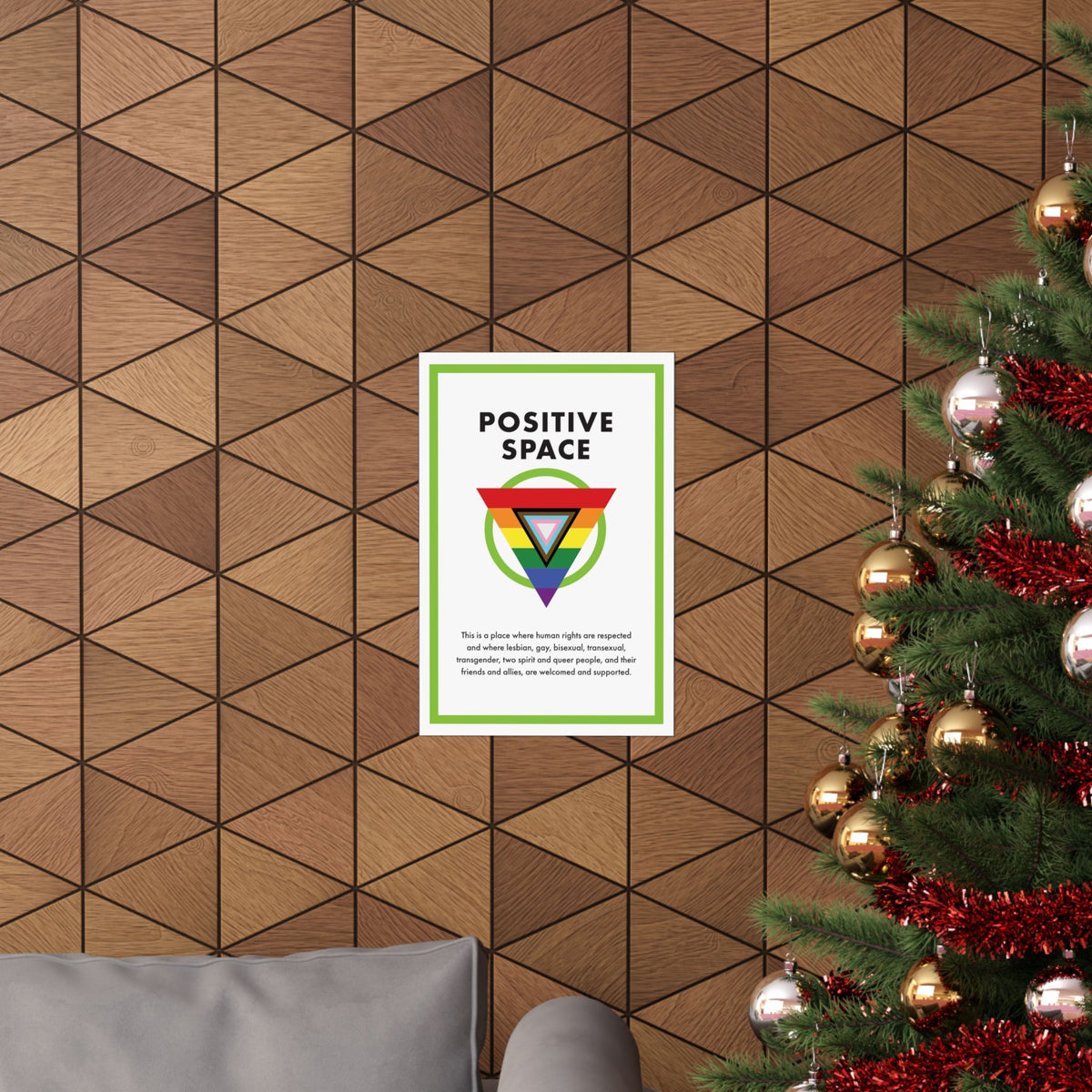 POSITIVE SPACE Poster