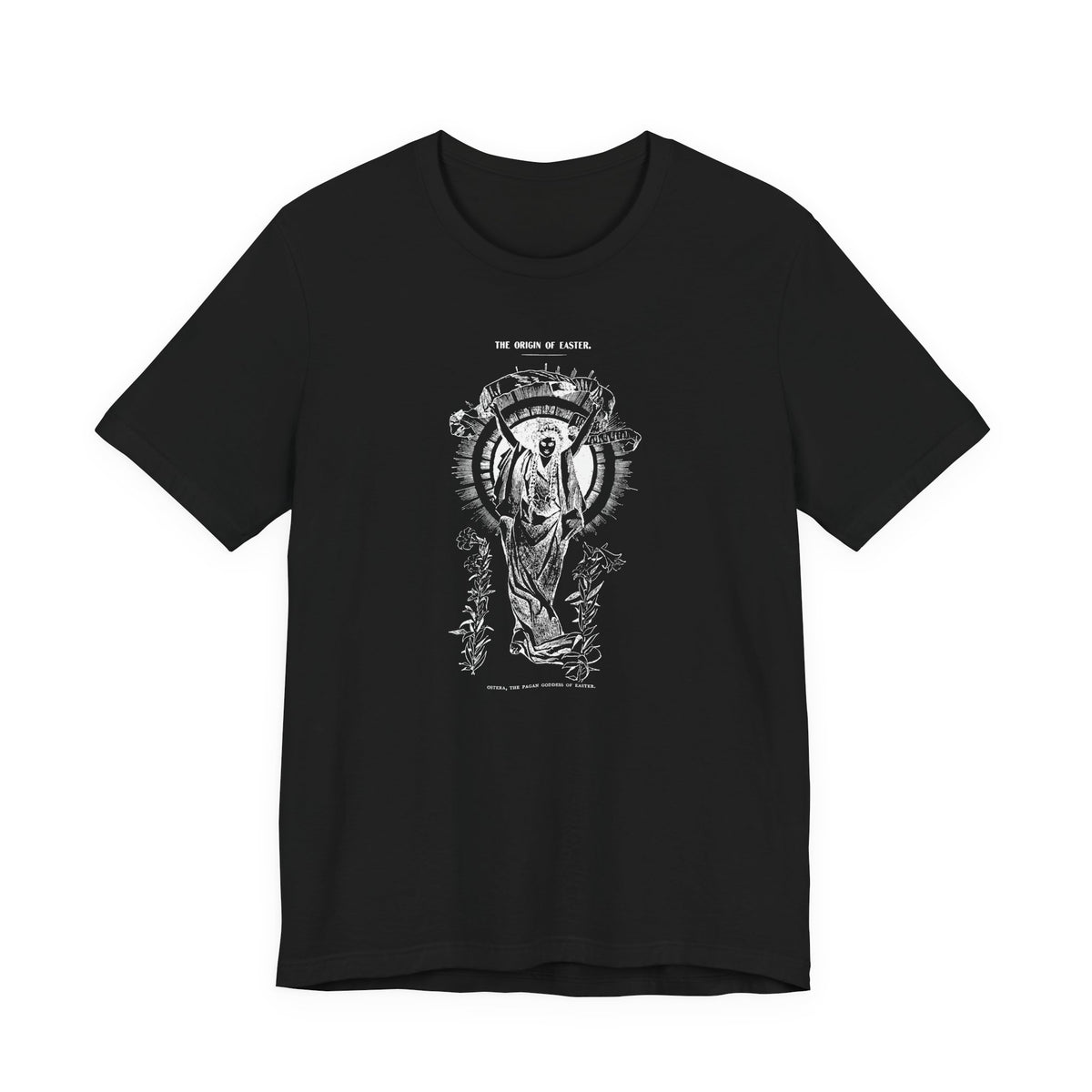 The Origin of Easter: Ostara, Victorian design T-shirt, Several Color Options