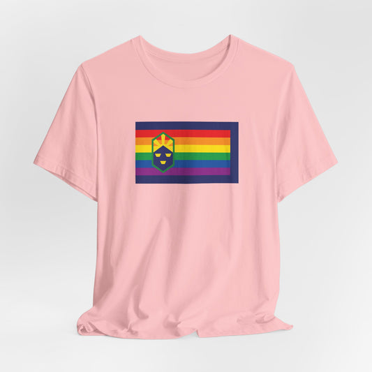 Colorado Springs, Colorado Rainbow Pride Flag T-shirt, Several Color Options