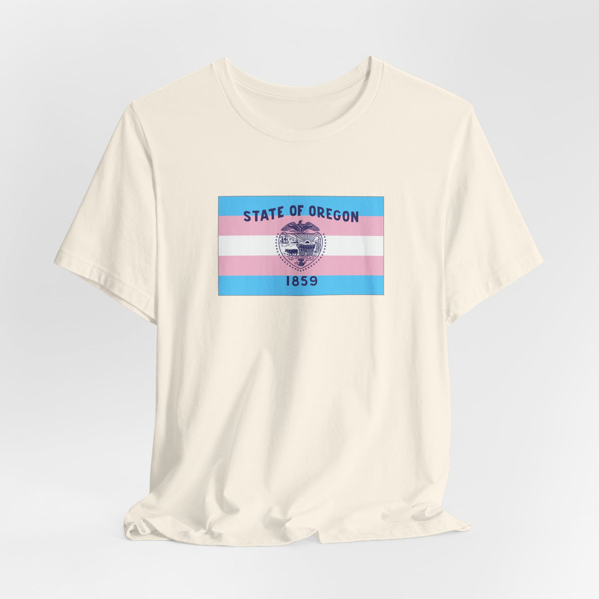 Oregon Transgender Pride Flag T-shirt, Several Color Options
