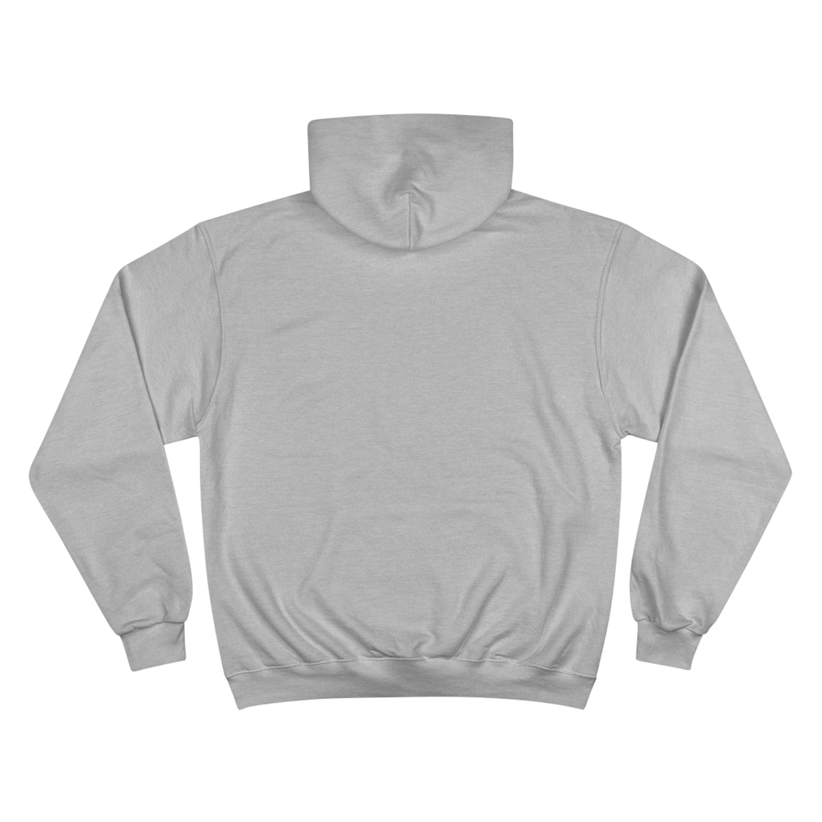 International Gay Sex Symbol Hoodie (Champion®) - White and Light Steel with Black Deco