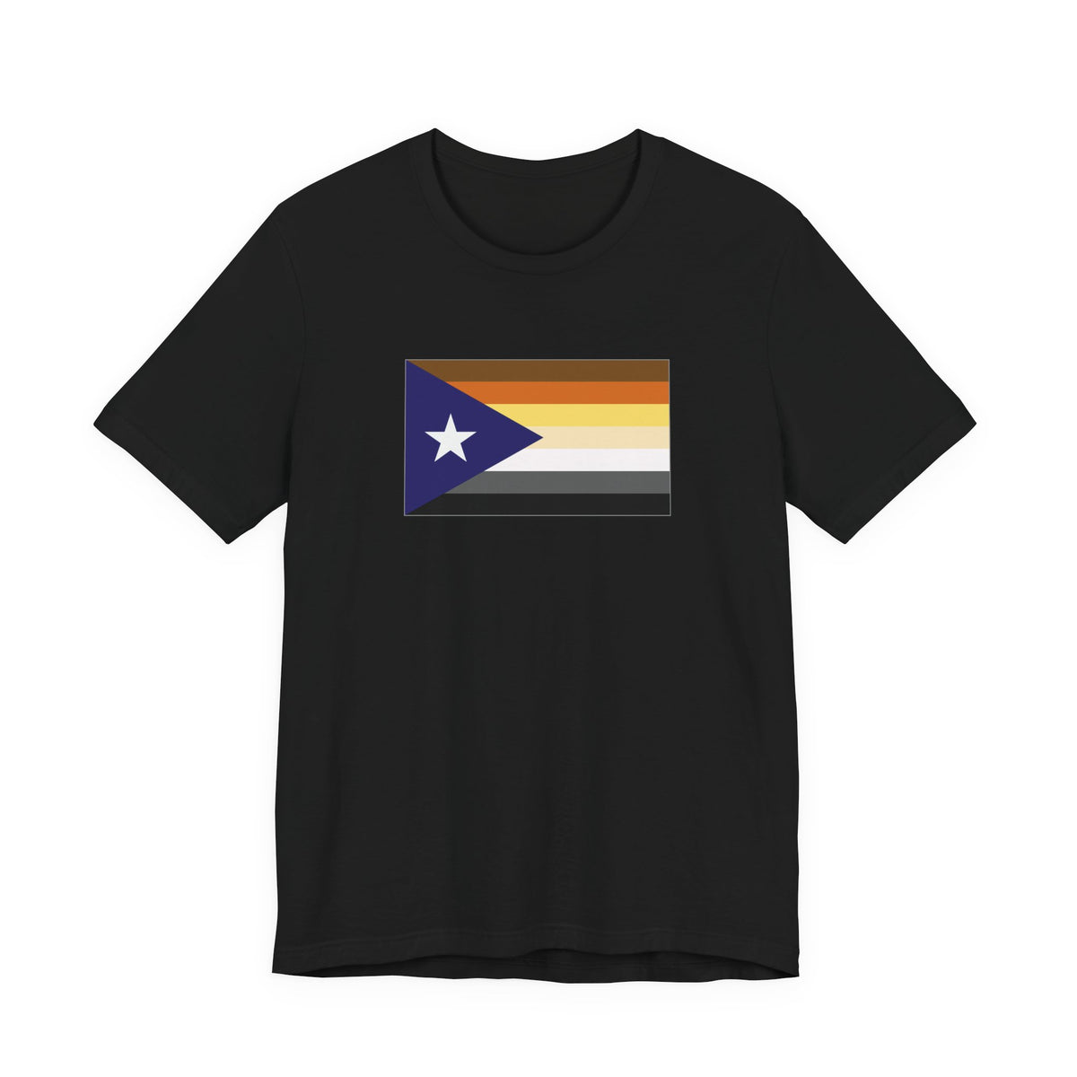 Puerto Rico Bear Pride Flag T-shirt, Several Color Options