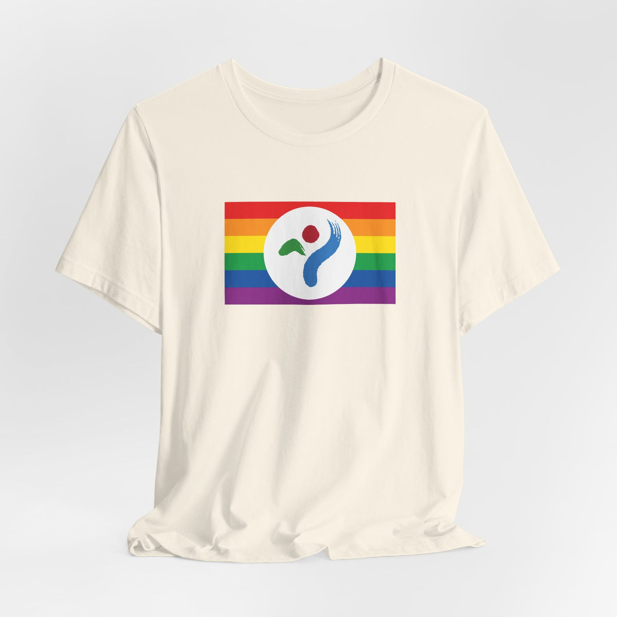 Seoul, South Korea Rainbow Pride Flag T-shirt, Several Color Options