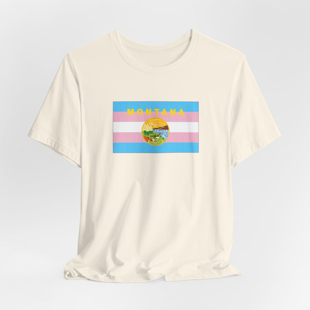 Montana Transgender Pride Flag T-shirt, Several Color Options