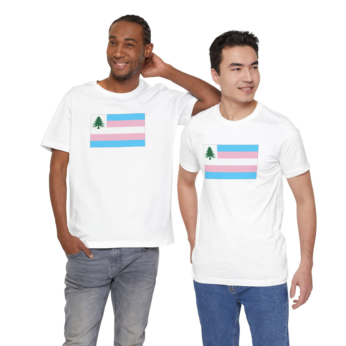 New England Transgender Pride Flag T-shirt, Several Color Options
