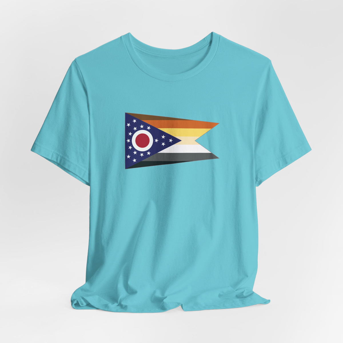 Ohio Bear Pride Flag T-shirt, Several Color Options