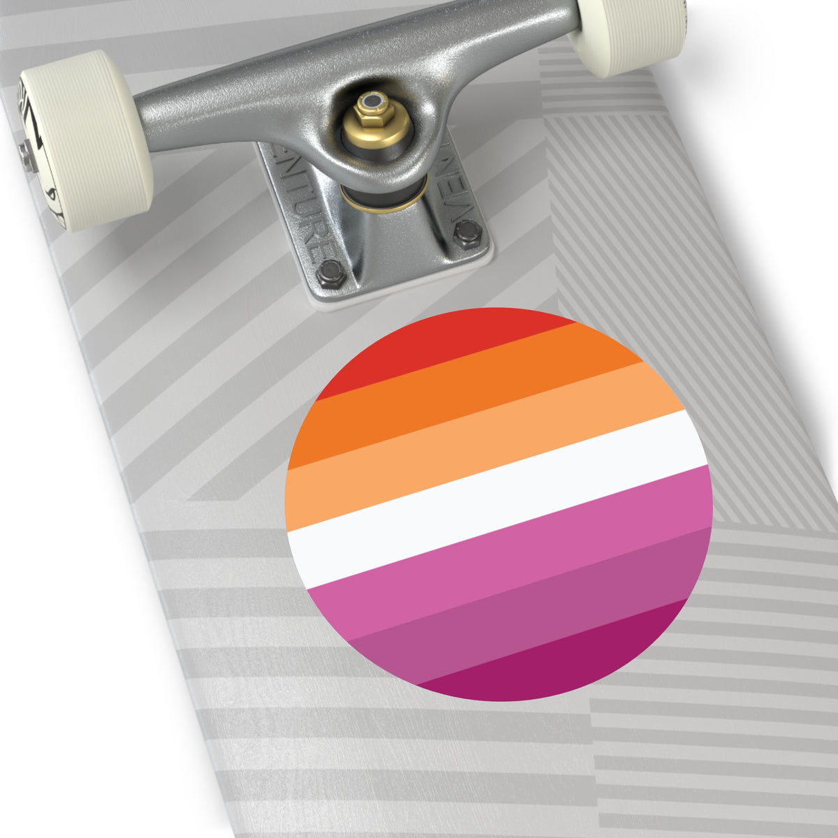 Lesbian Pride Flag Vinyl Sticker