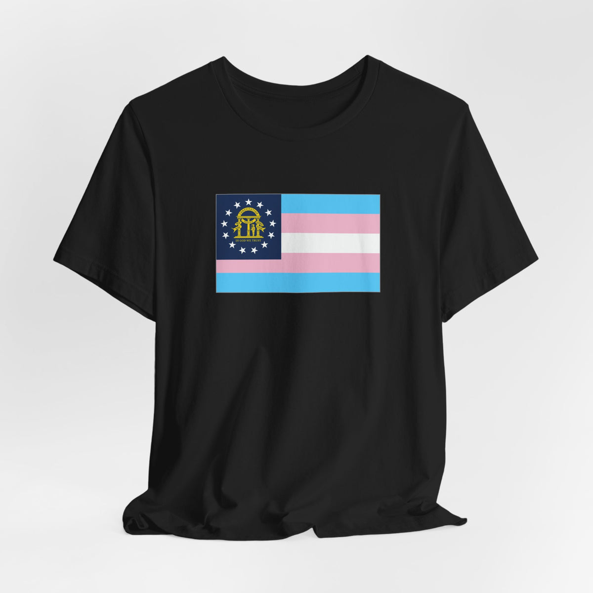 Georgia Transgender Pride Flag T-shirt, Several Color Options