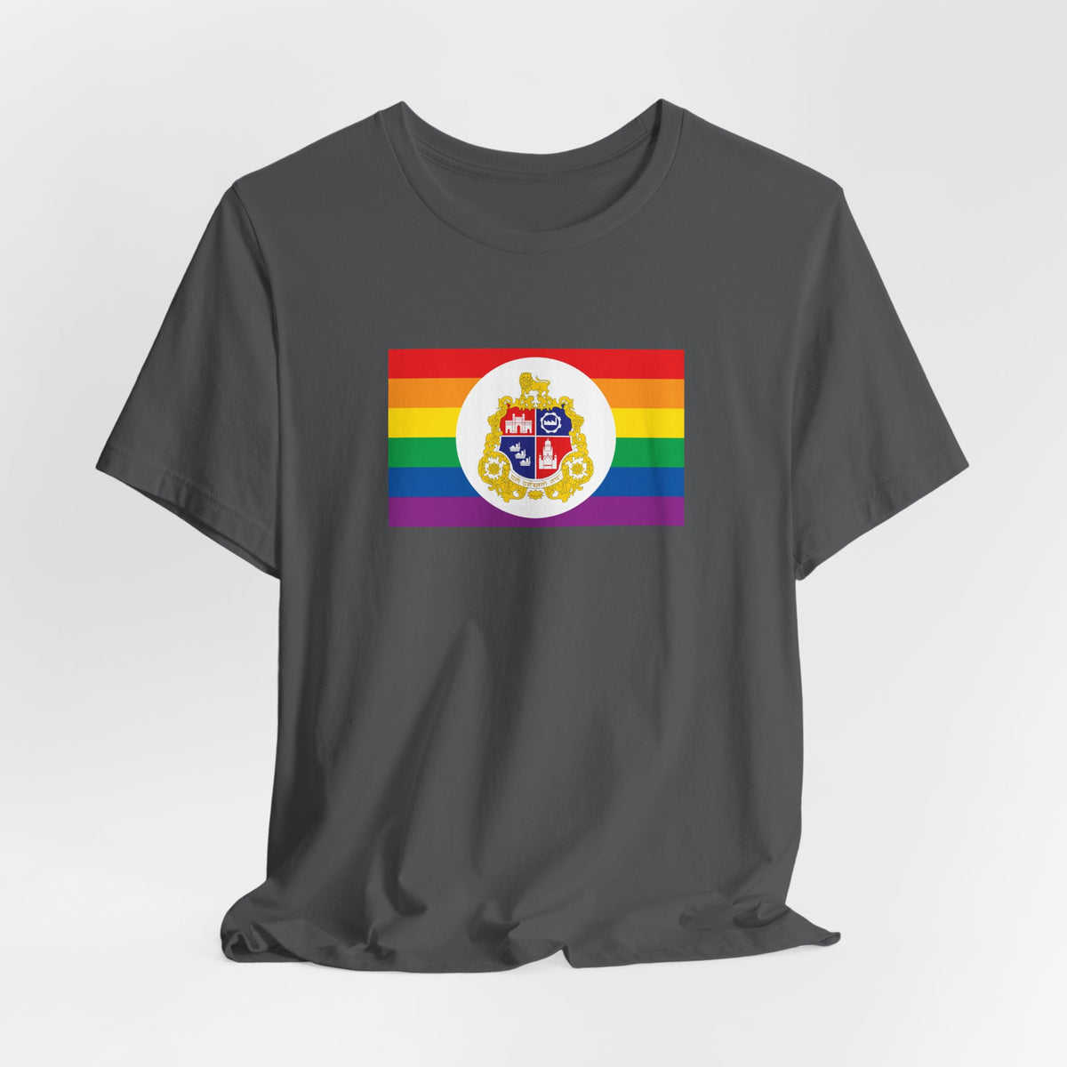 Mumbai, India Rainbow Pride Flag T-shirt, Several Color Options