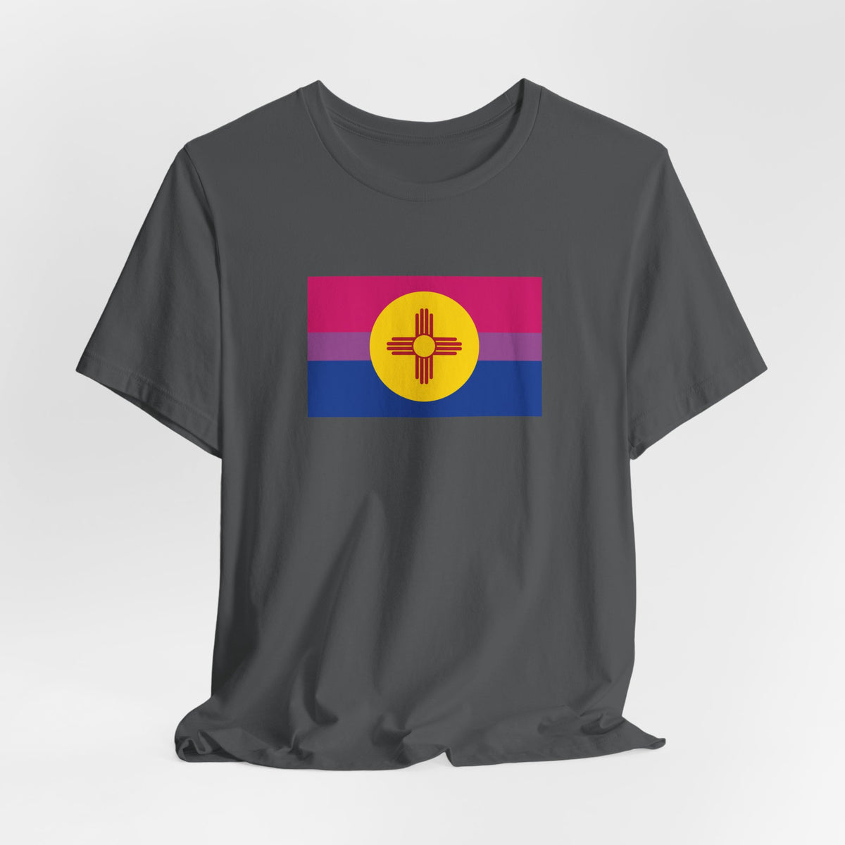 New Mexico Bisexual Pride Flag T-shirt, Several Color Options