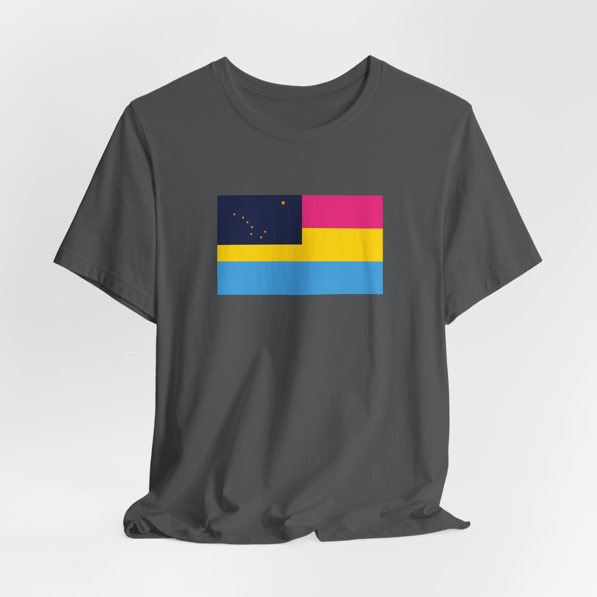 Alaska Pansexual Pride Flag T-shirt, Several Color Options