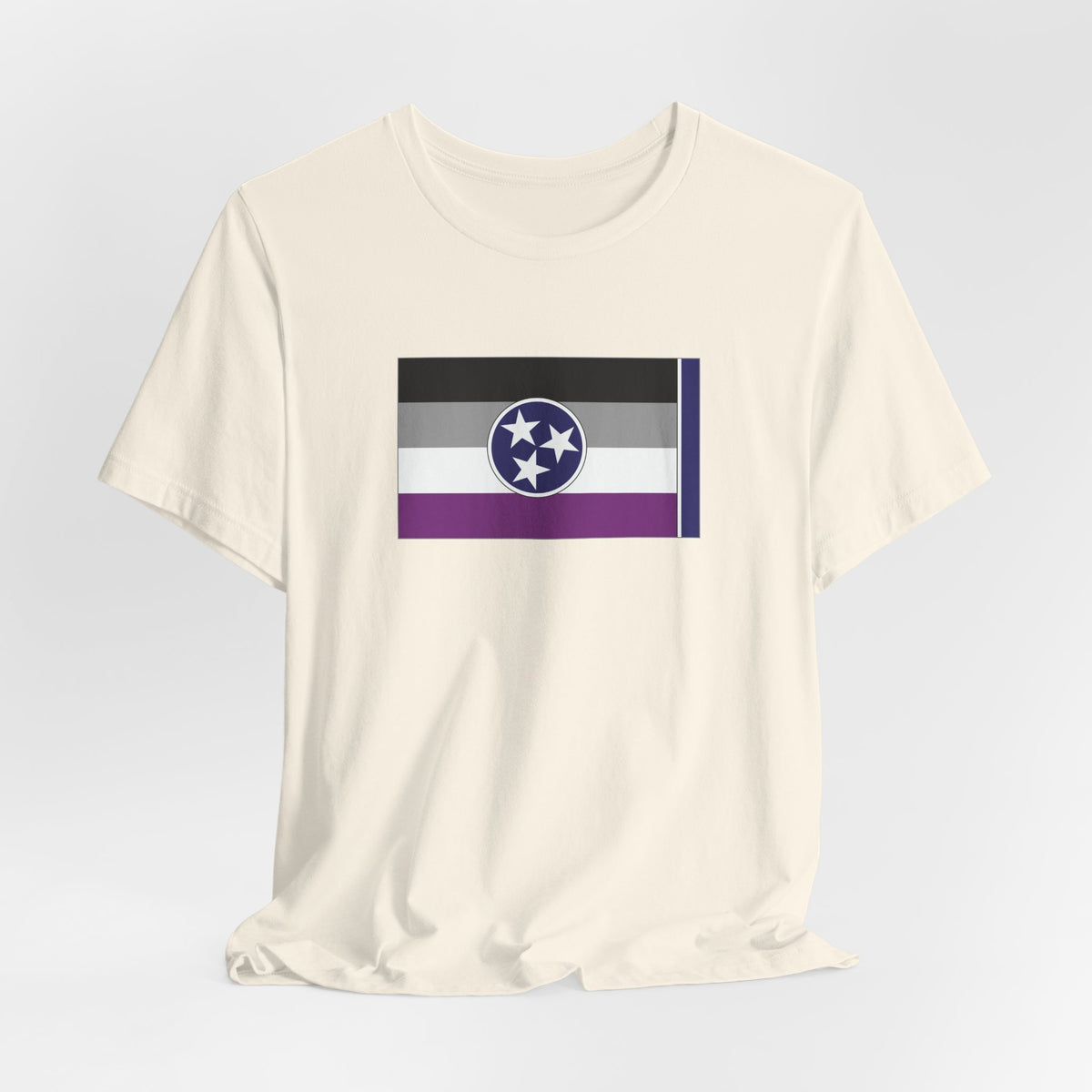 Tennessee Asexual Pride Flag T-shirt, Several Color Options