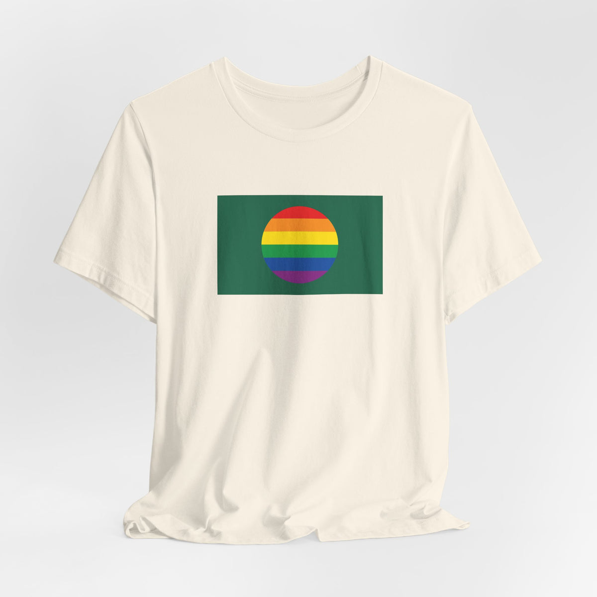 Bangladesh Rainbow Pride Flag T-shirt, Several Color Options