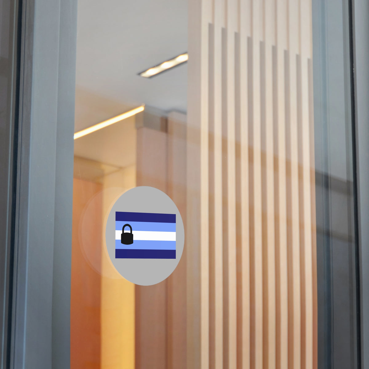 Chastity Pride/TeamLocked Pride Flag Vinyl Sticker