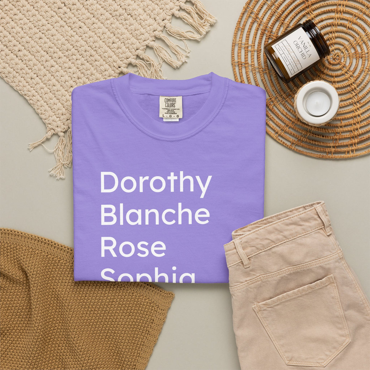 Dorothy Blanche Rose Sophia and Coco - Unviversal fit, Various colors with White Deco