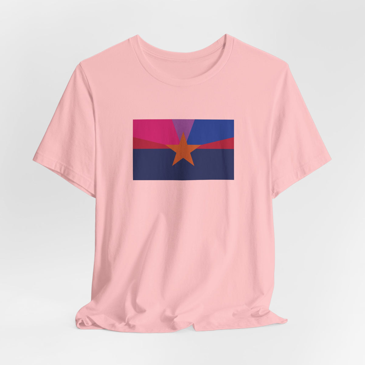 Arizona Bisexual Pride Flag T-shirt, Several Color Options