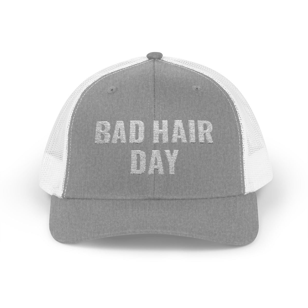 BAD HAIR DAY Snapback Embroidered Trucker Cap