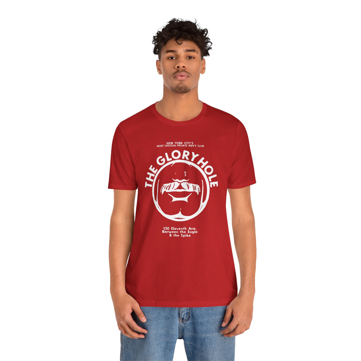 THE GLORY HOLE T-shirt — Vintage NYC Men's Club Tee