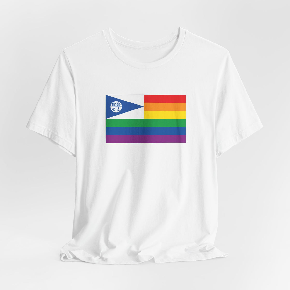 Minneapolis, Minnesota Rainbow Pride Flag T-shirt, Several Color Options