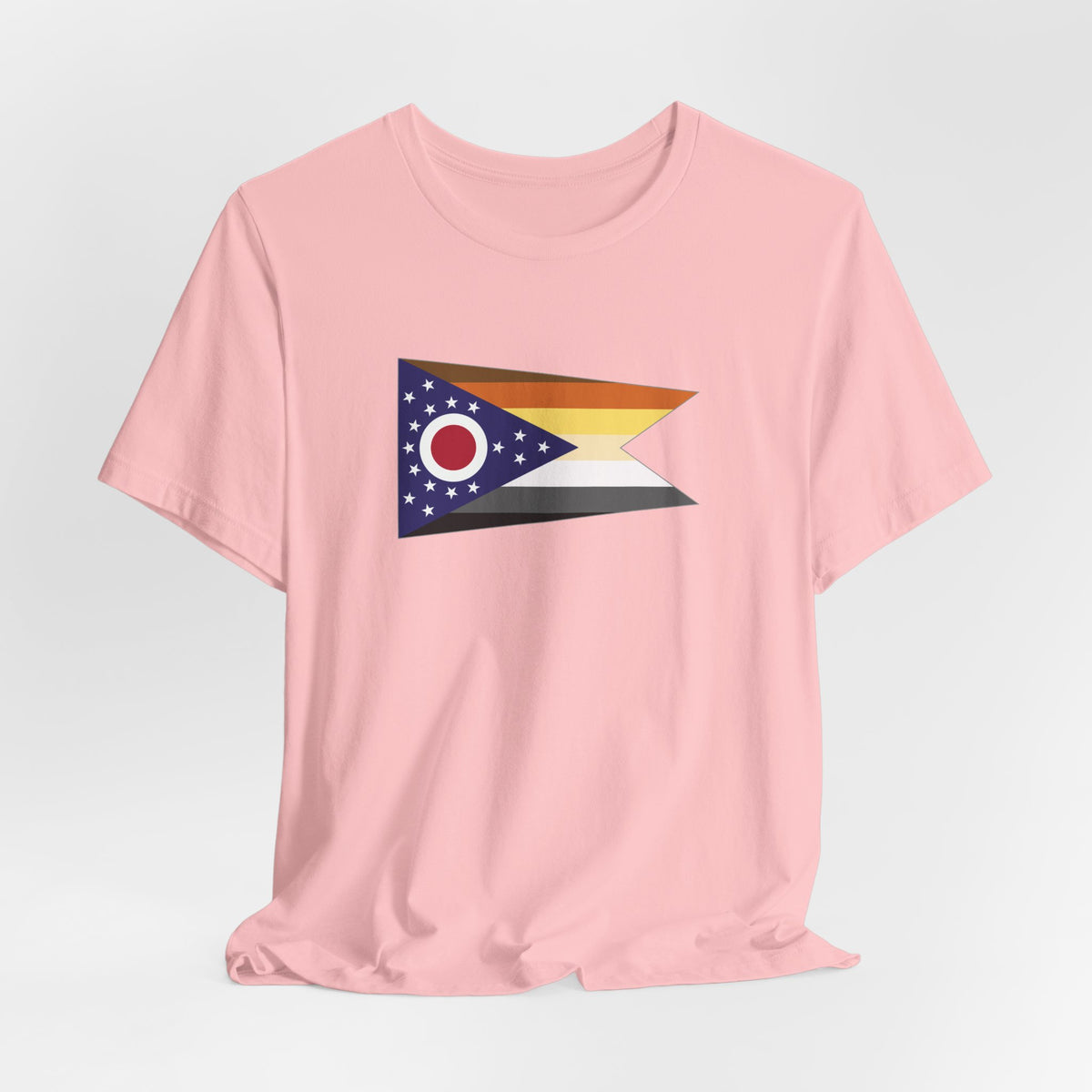 Ohio Bear Pride Flag T-shirt, Several Color Options