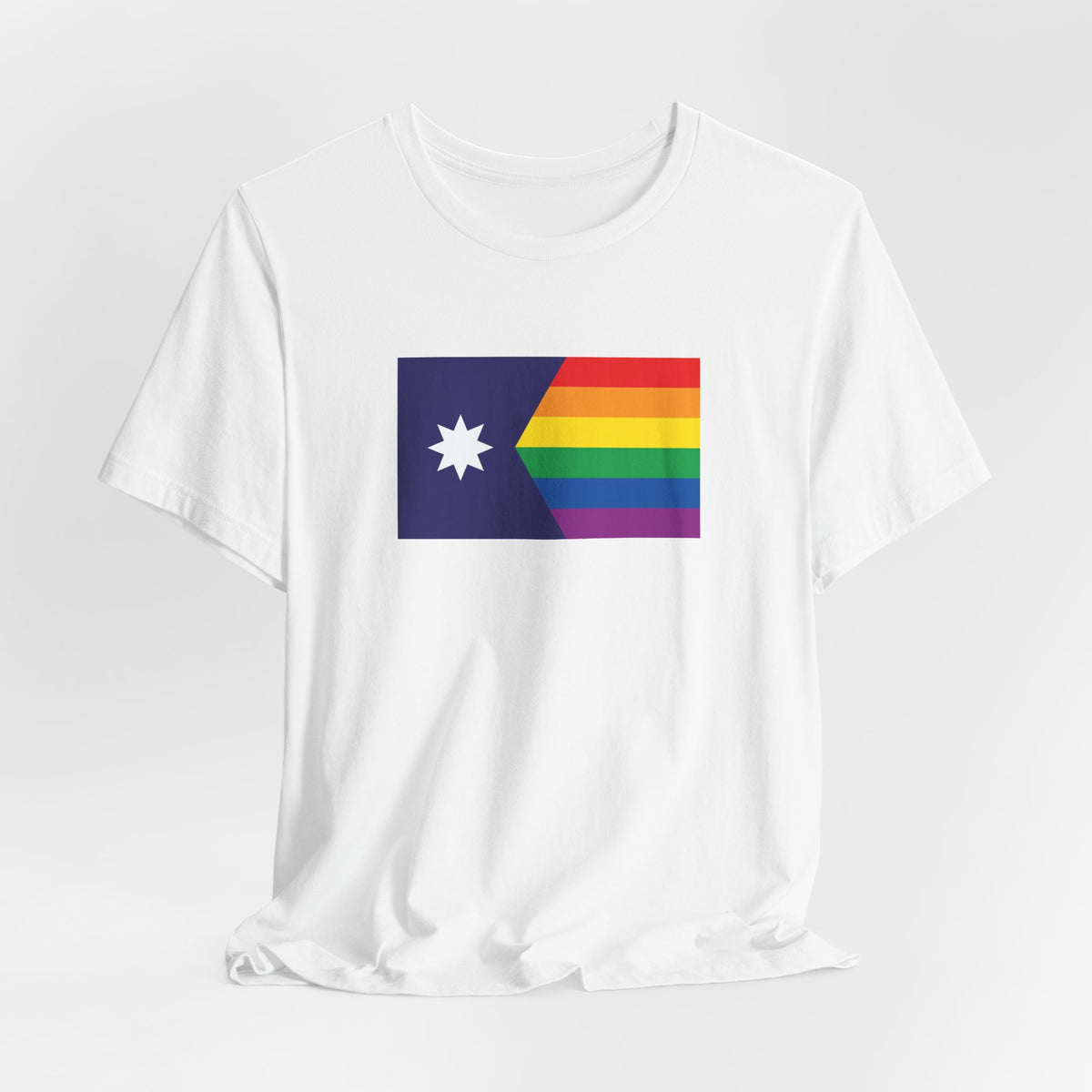 Minnesota Rainbow Pride Flag T-shirt, Several Color Options