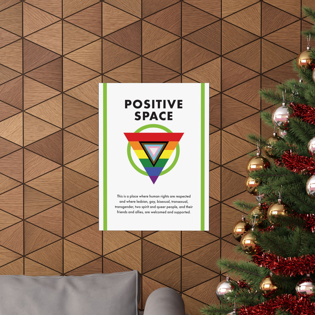 POSITIVE SPACE Poster