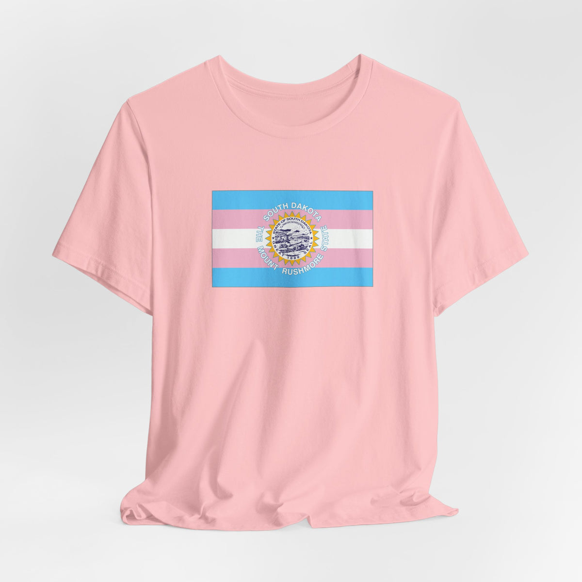 South Dakota Transgender Pride Flag T-shirt, Several Color Options