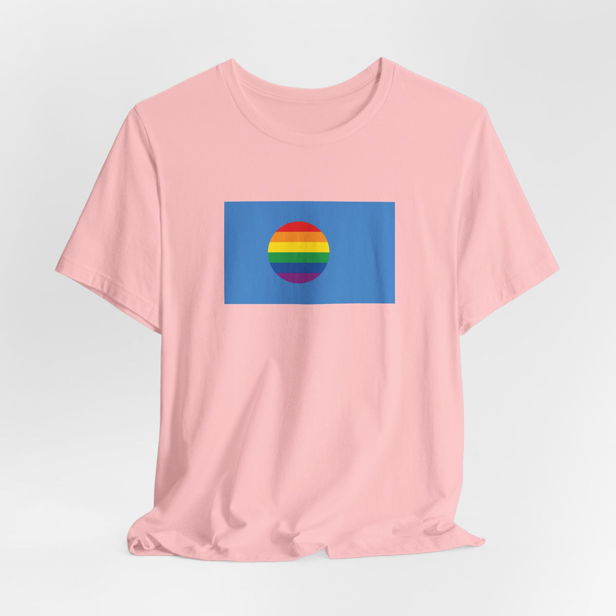 Palau Rainbow Pride Flag T-shirt, Several Color Options