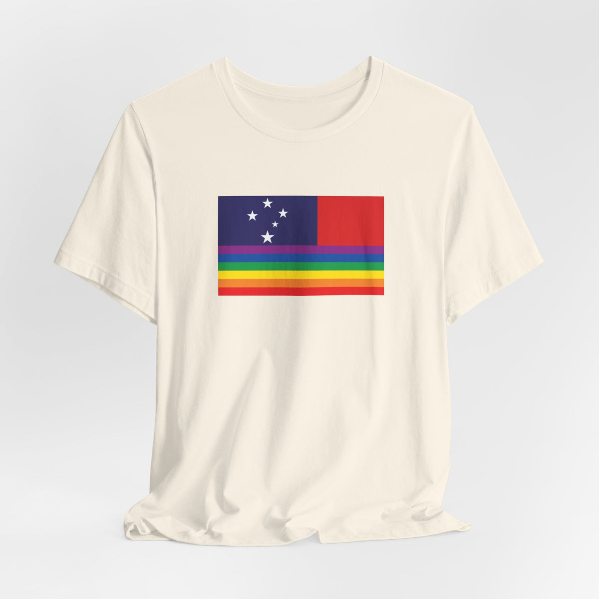 Samoa Rainbow Pride Flag T-shirt, Several Color Options
