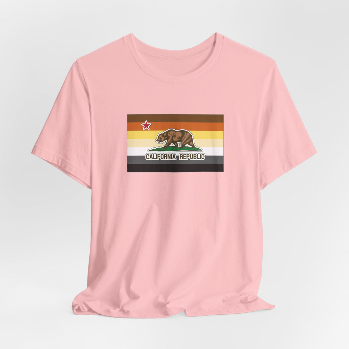 California Bear Pride Flag T-shirt, Several Color Options
