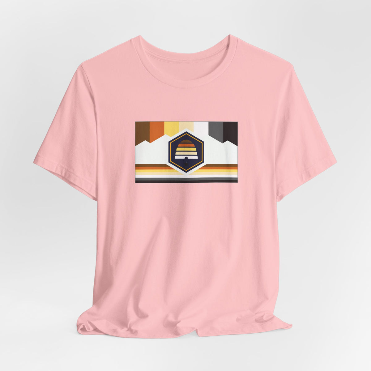 Utah Bear Pride Flag T-shirt, Several Color Options