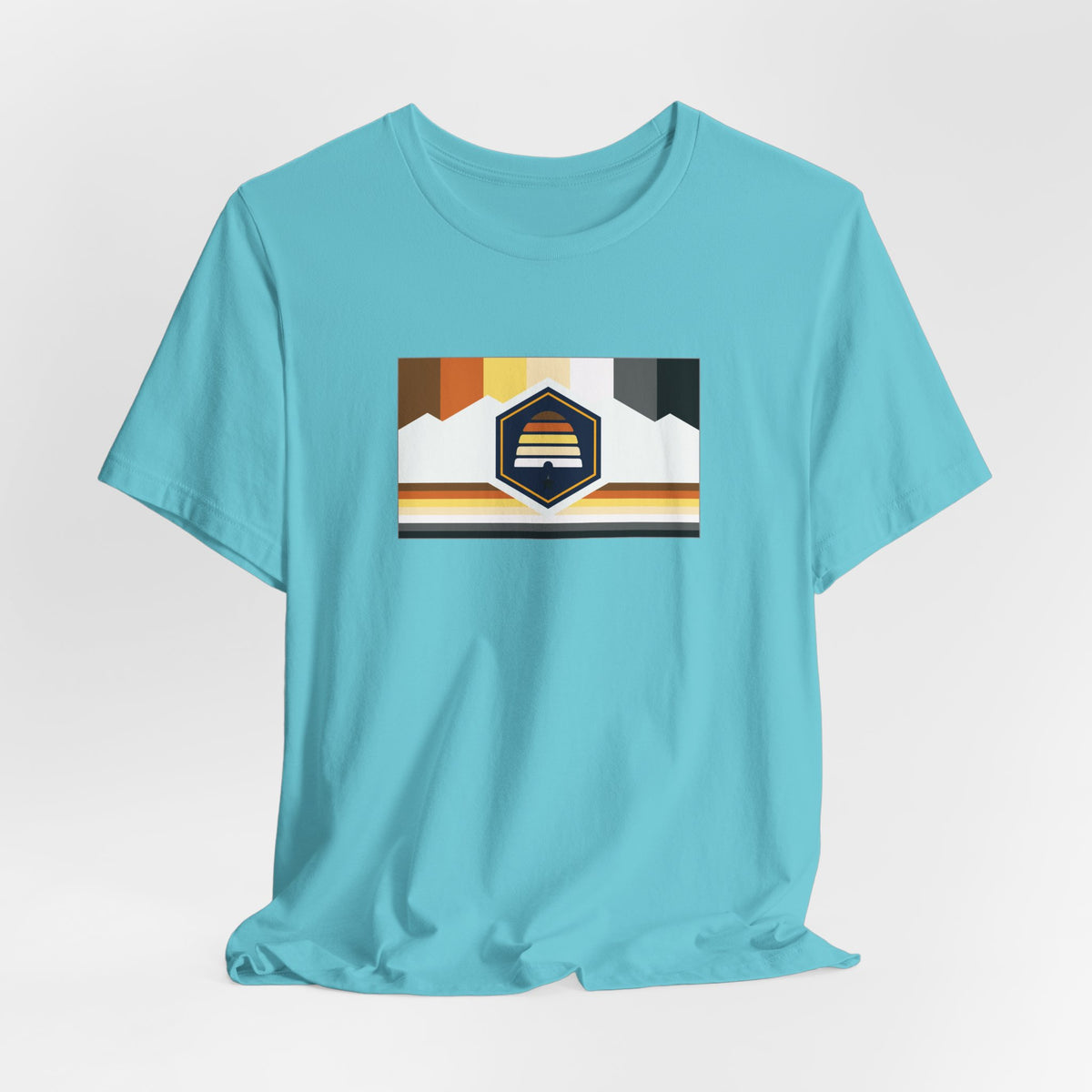 Utah Bear Pride Flag T-shirt, Several Color Options