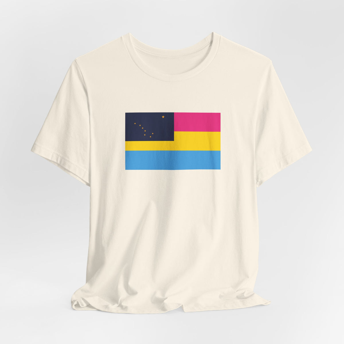 Alaska Pansexual Pride Flag T-shirt, Several Color Options