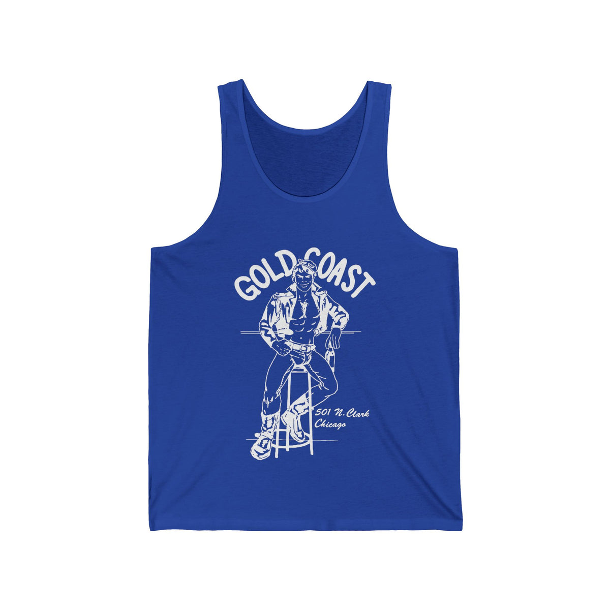 GOLD COAST Tank Top - Historic Queer Bar & Leather Culture Tribute